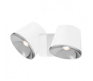 Appliques DRONE 2 x LED CREE 14W blancs mat Leds C4