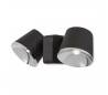 Appliques DRONE 2 x LED CREE 14W marron foncé Leds C4
