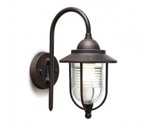 Appliques SIRENA 1 x E27 MAX. 60W marron oxyde Leds C4