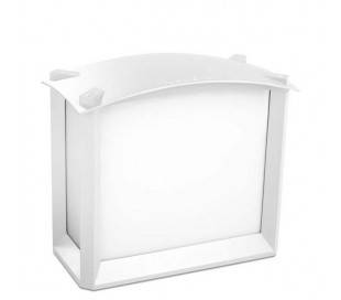 Appliques MARK 2 x E27 MAX 60W blancs Leds C4