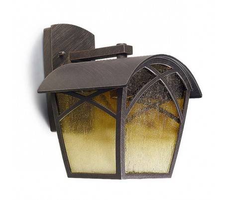 Appliques ALBA 1 x E27 MAX 100W marron oxyde Leds C4