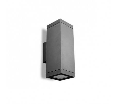 Appliques AFRODITA 2 x E27/PAR-30 MAX 75W gris foncé Leds C4
