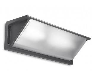 Appliques CURIE 2 x G24D3 26W gris Leds C4