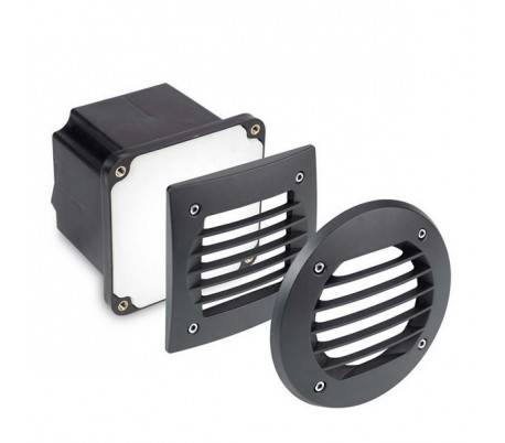 Encastrable BASIC 20 x LED 1,5W noirs Leds C4