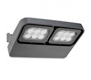 projecteurs APRIL 12 x LED OSRAM 11W gris foncé Leds C4