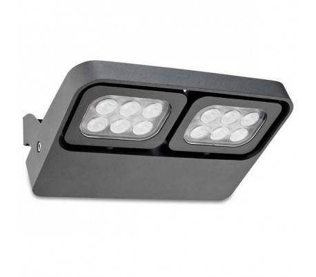 projecteurs APRIL 12 x LED OSRAM 11W gris foncé Leds C4