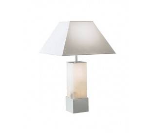 Lampes portable albâtre 1 x E27 MAX 60W ,2 x E14 MAX 15 Leds C4