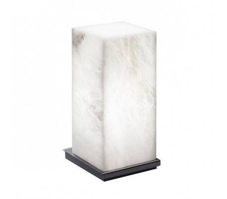 Lampes portable albâtre 1 x G24D1 13W nickel satiné Leds C4