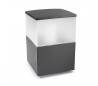 Lampes CUBIK 1 x E27 MAX 60W gris foncé Leds C4