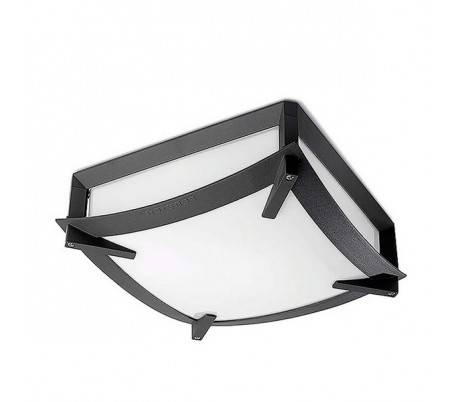 Plafonniers MARK 2 x E27 MAX. 60W gris foncé Leds C4