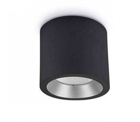 Plafonniers COSchromeS 1 x LED CREE 23W gris foncé Leds C4
