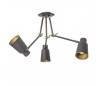 Suspensions FUNK 3 x E27 MAX 60W marron foncé Leds C4