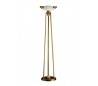 Lampadaires albâtre 1 x E27 150W patiné rougeâtre Leds C4