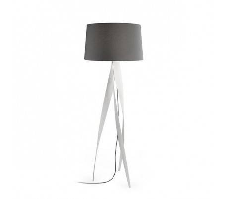 Lampadaires MEDUSA 1 x E27 30W blancs mat Leds C4