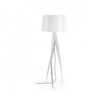 Lampadaires MEDUSA 1 x E27 30W blancs mat Leds C4
