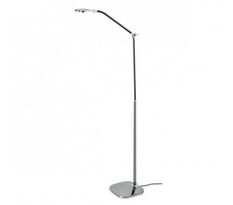 Lampadaires QUEEN 1 x LED CREE 6,9W chrome noirs Leds C4
