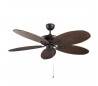 Ventilateur de plafond PHUKET marron cuivré Leds C4