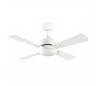 Ventilateur de plafond BORNEO 2 x E27 MAX.60W blancs mat Leds C4