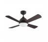 Ventilateur de plafond BORNEO 2 x E27 MAX.60W marron cuivré Leds C4