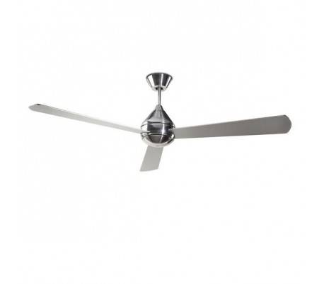 Ventilateur de plafond TUPAI DC L nickel satiné Leds C4