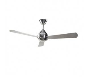 Ventilateur de plafond TUPAI DC M nickel satiné Leds C4