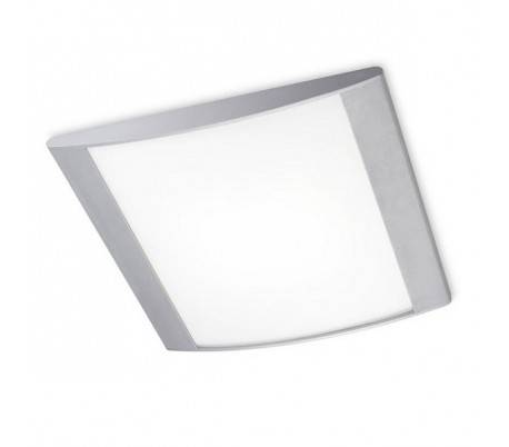 Plafonniers ALPEN 2 x G24Q3 26W gris texture Leds C4