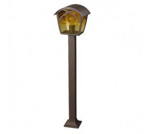 Balise ALBA 1 x E27 MAX 100W marron oxyde Leds C4