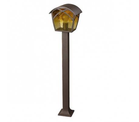 Balise ALBA 1 x E27 MAX 100W marron oxyde Leds C4