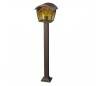 Balise ALBA 1 x E27 MAX 100W marron oxyde Leds C4