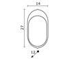 Appliques extérieures ABIS IP55 75W E27 Noir