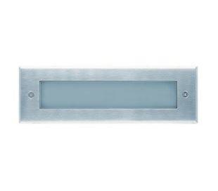 Lampe encastrable extérieur au mur ARGIN IP66 13W G24 d1 Inox