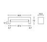 Appliques extérieures BIEL IP66 24W 2G11 gris