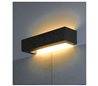 Appliques extérieures BIEL IP66 LED 15W 1600lm 3K gris