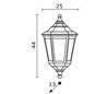 Appliques extérieures CLIC-CLAC 6 IP44 E27 60W Blanc