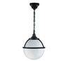 Suspension extérieure CLIC-CLAC Abat-jours IP43 E27 60W Noir