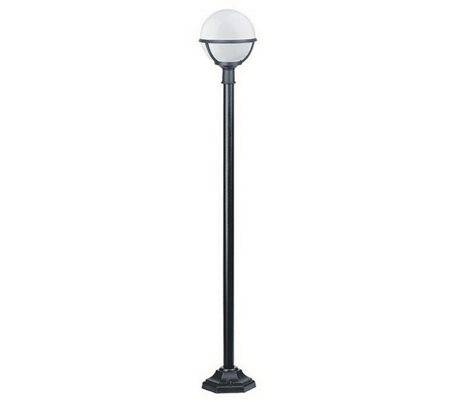 Lampadaire extérieur 1L. CLIC-CLAC Abat-jours IP44 E27 Blanc