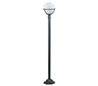 Lampadaire extérieur 1L. CLIC-CLAC Abat-jours IP44 E27 Noir