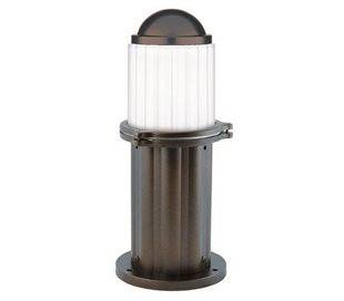 Balise de jardin COK IP55 E27 100W 42cm Brun cuivre