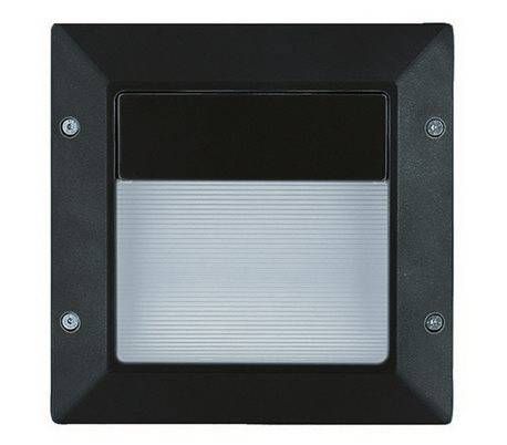 Lampe encastrable extérieur au mur DISPLAY IP65 18W G24 d2 Noir