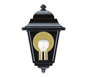 Lanterne d'extérieur Demie ELITE 4 IP43 E27 Transparent Blanc