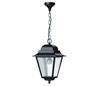 Lanterne d'extérieur suspension ELITE 4 IP43 E27 opaque Noir