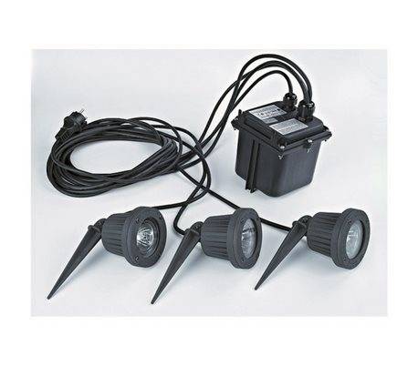 Projecteur extérieur FOCUS IP68 3x50W GU5,3 gris