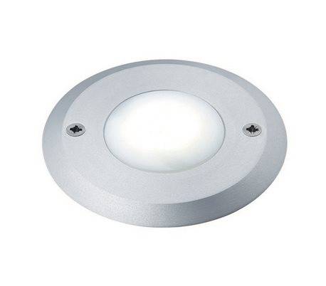 Lampe encastrable extérieur FRANK LED IP66 Led 0,25W Aluminium anodisé Blanc