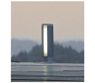 Balise de jardin MESINA IP55 24W 2G11 Pierre de lave