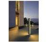 Balise de jardin MESINA IP55 2x14W G5 Pierre de lave