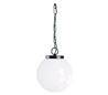 Suspension extérieure GLOBI IP43 E27 Opalee Noir