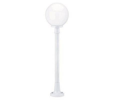 Lampadaire extérieur 1L. GLOBI IP43 E27 Opalee Noir