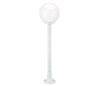 Lampadaire extérieur 1L. GLOBI IP43 E27 Opalee Noir