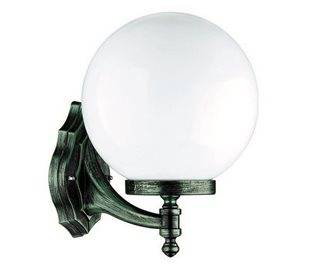 Appliques extérieures GLOBI IP43 E27 Opalee Noir