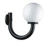 Appliques extérieures INDURA Abat-jours IP55 E27 Noir
